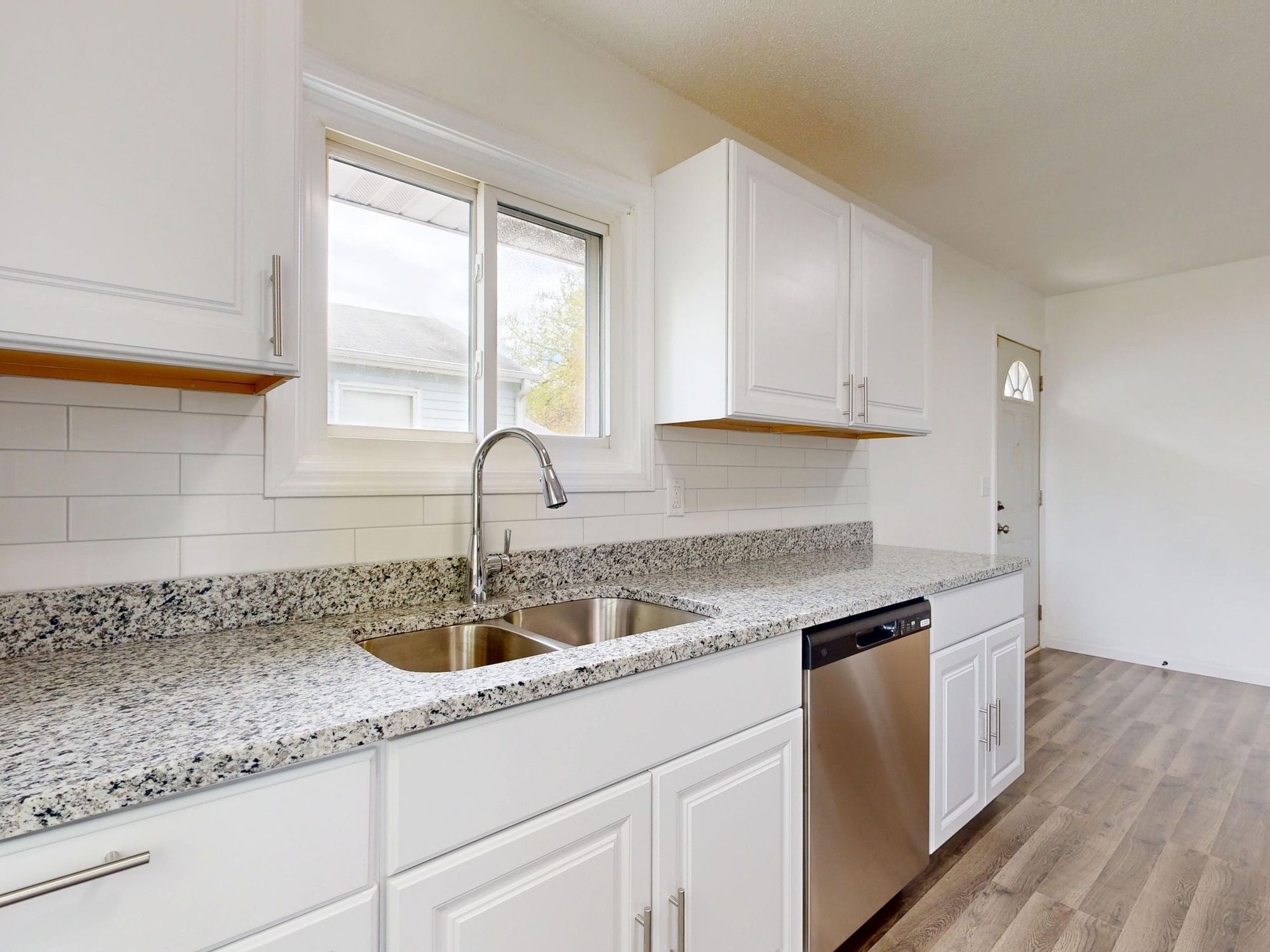Bright renovated kitchen in a Charlotte home